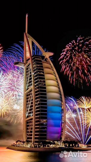 Дубай на новый год
