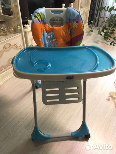 Детский стульчик для кормления Chicco Polly 2в 1