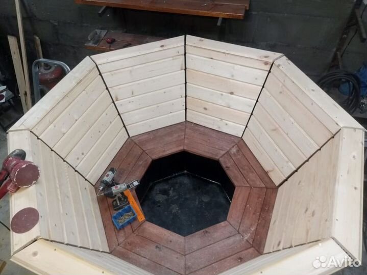 Банный чан для семейного отдыха, полный комплект