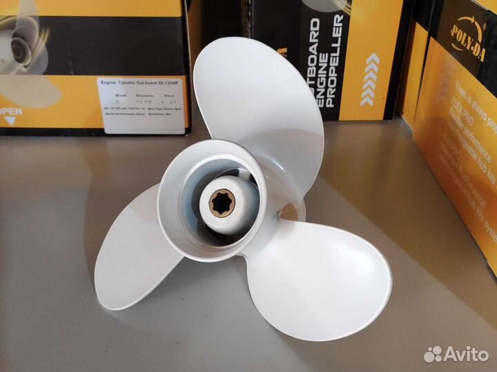 Винт гребной Yamaha 6-8; 3x8-1/2x7-1/2