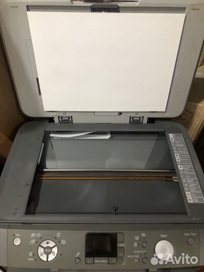 Цветной струйный мфу принтер epson stylus rх520