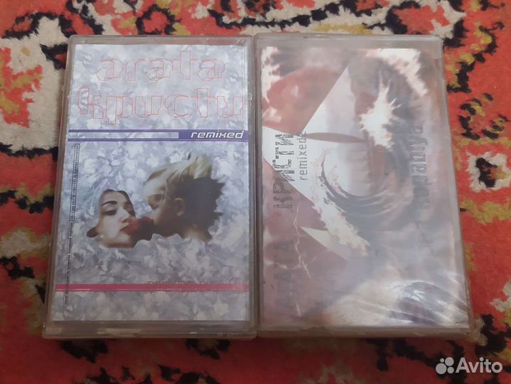 Аудиокассеты запечатанные Агата Кристи