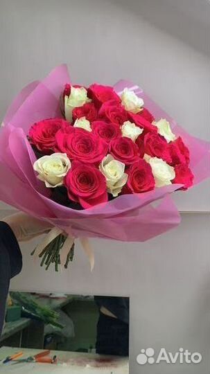 Цветы Розы для девушки
