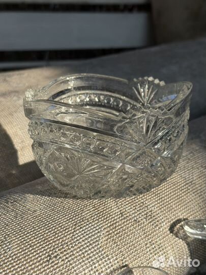 Ваза хрустальная