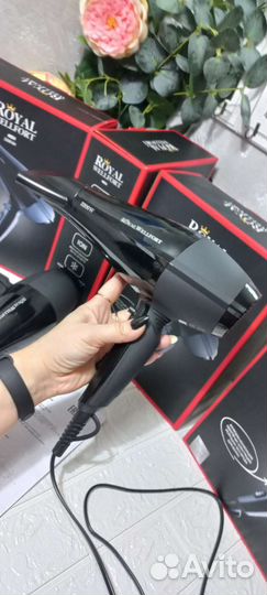 Фен для волос Royal wellfort магнит 2200 Вт новый
