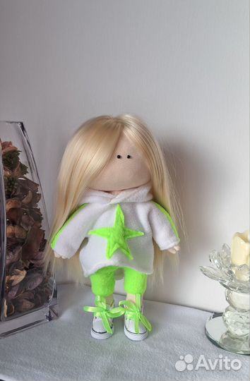 Текстильные интерьерные куклы