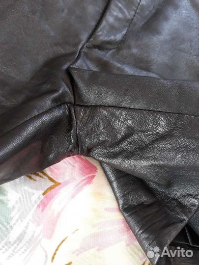Кожаные шорты размер S-M