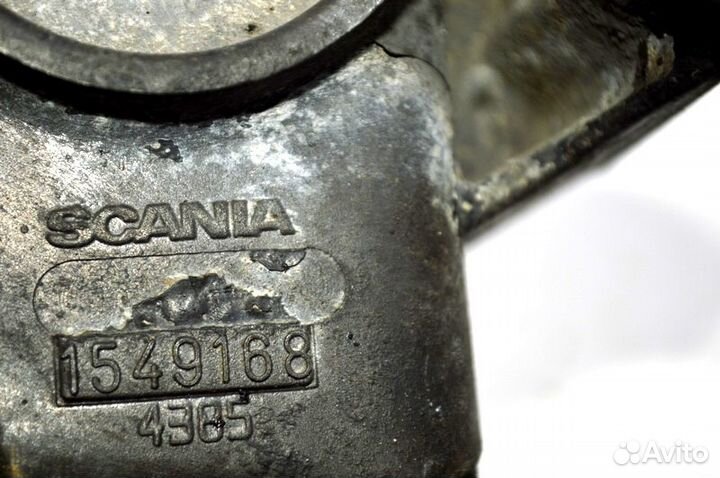 Фланцевая трубка охладителя scania R-series (01.04