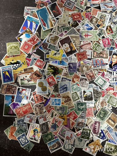 Почтовые марки со всего мира