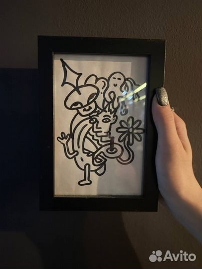 Картина авторская «Невообразимые следствия»