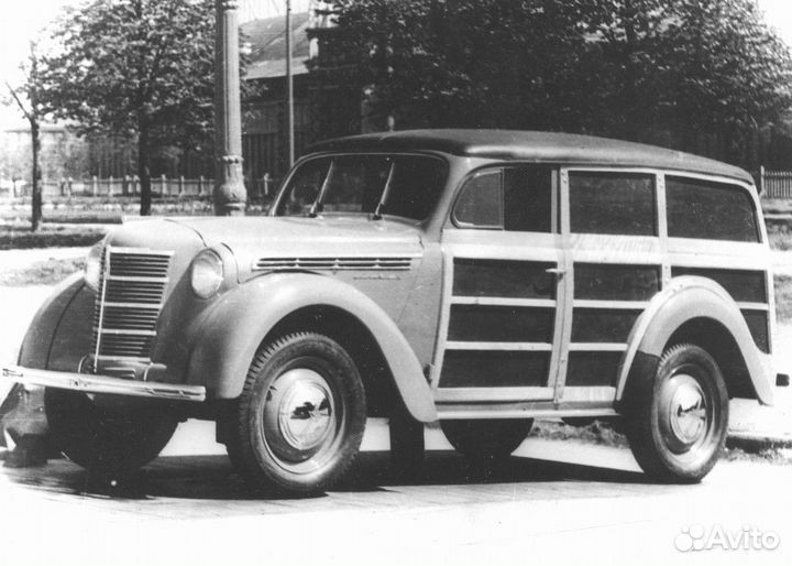 Чертежи фургона Москвич 400-422 Буратино