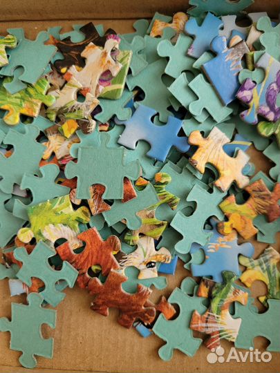 Детские пазлы пакетом 120 160 260 деталей