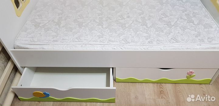 Детская кровать+матрас