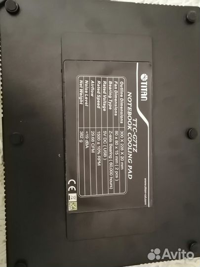 Охлаждающая подставка для ноутбука G7t Titan