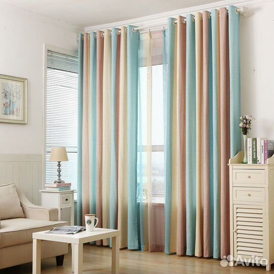 Комплект шторы и тюль