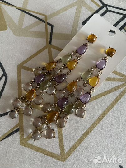 Серьги в стиле zara