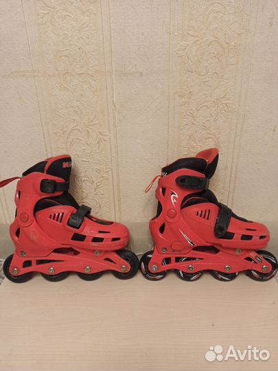 Роликовые коньки детские раздвижные