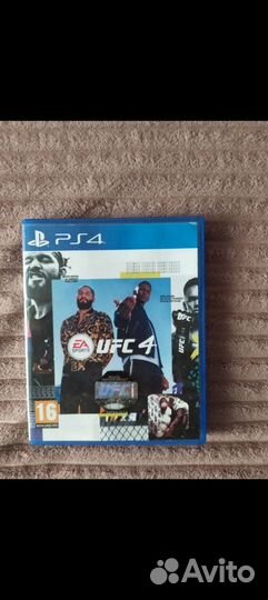 Диски на ps4 ufc 4