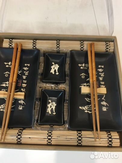 Набор посуды для суши новый