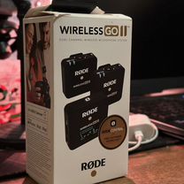 Радиосистема rode Wireless GO II (петличка)