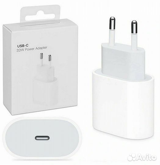 Блок питания apple 20w оригинал