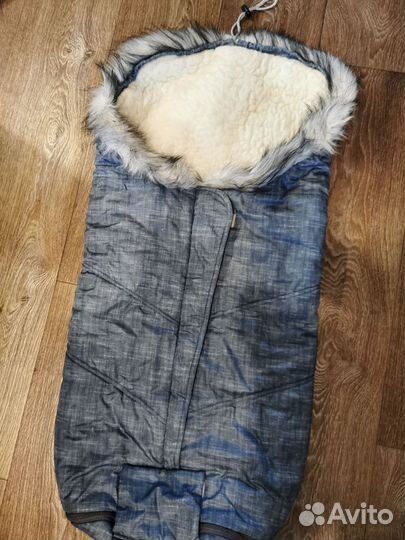 Зимний конверт в коляску