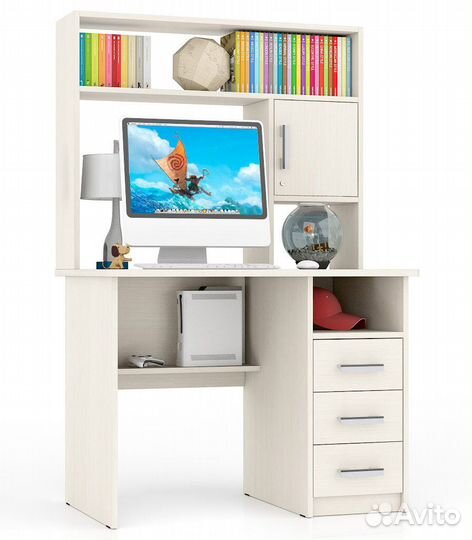 Стол компьютерный С-мд-ск9 цвет дуб