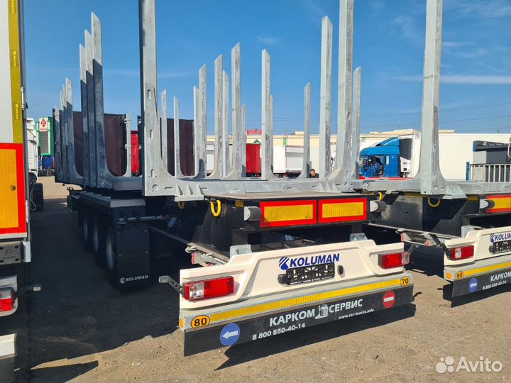 Полуприцеп лесовоз (сортиментовоз) Koluman Сортиментовоз (Лесовоз), 2023