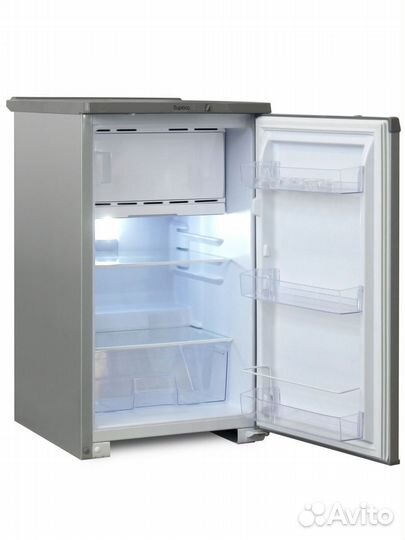 Холодильник бирюса М108 Серебристый Металлик