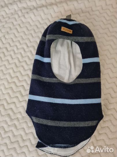 Шапка шлем для мальчика 48 50