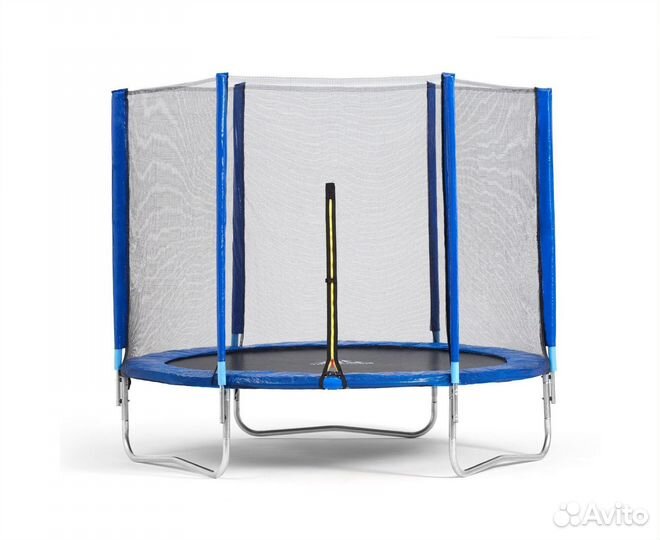 Батут DFC Trampoline Fitness с сеткой 16ft