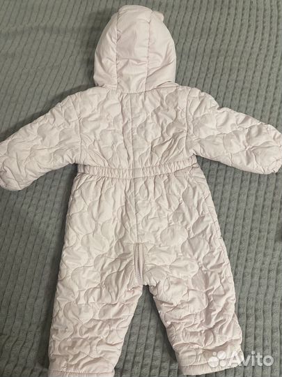Комбинезон демисезонный и жилетка 74 80