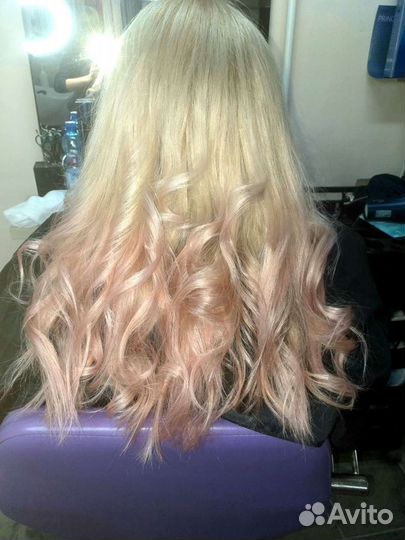 Кератиновое выпрямление