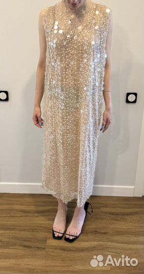 Платье в пайетках 44-46