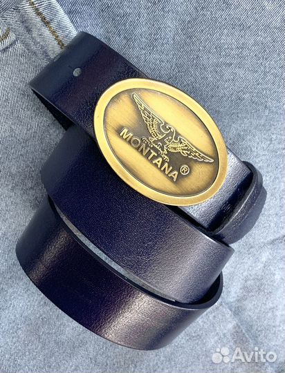 Ремень Montana Blue Gold