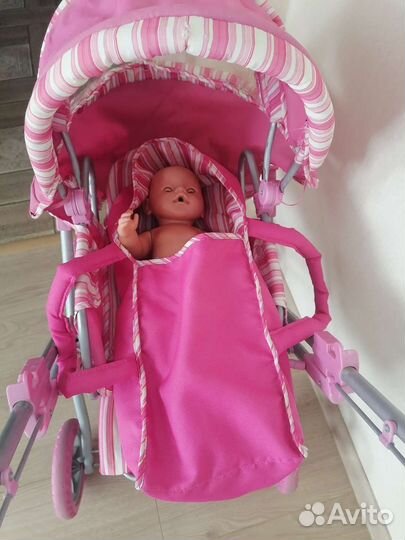 Коляска кукольная