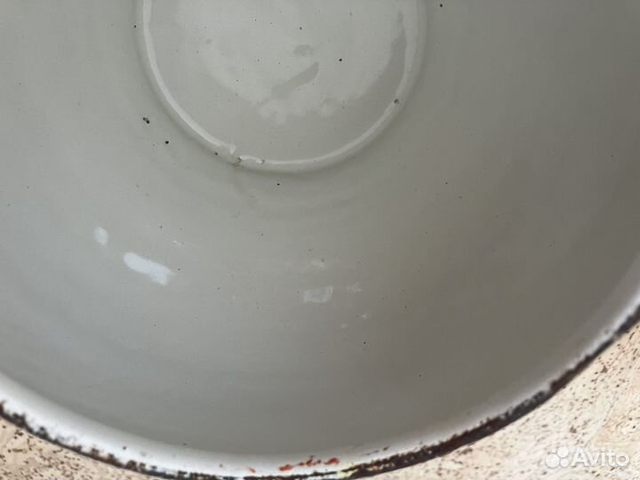 Чугунок СССР для запекания эмалированный 1 л