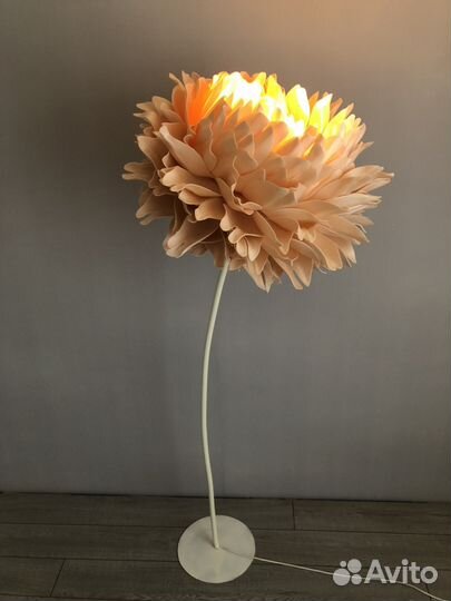 Ростовые интерьерные Цветы,светильники под заказ.А