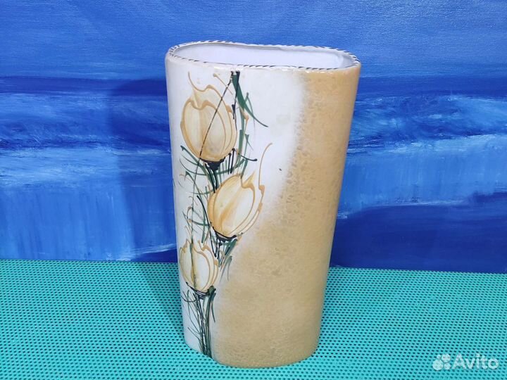 Ваза интерьерная ручная роспись