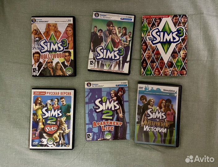CD Sims 2-3 на пк