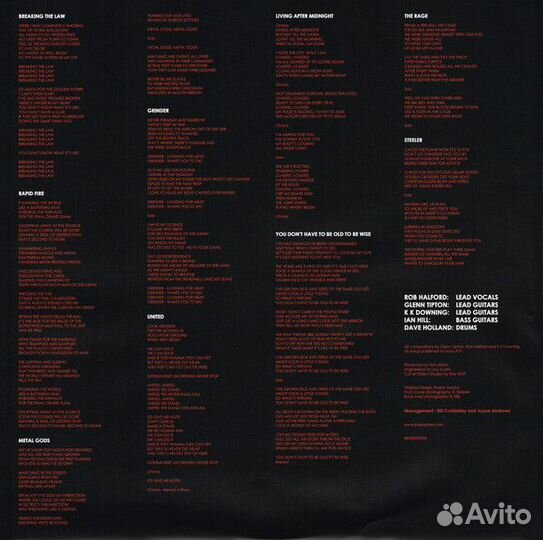 Виниловая пластинка Judas Priest british steel