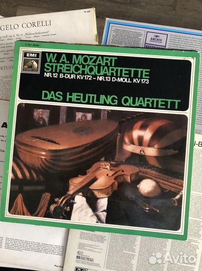 Виниловые пластинки импорт, классика ч.4