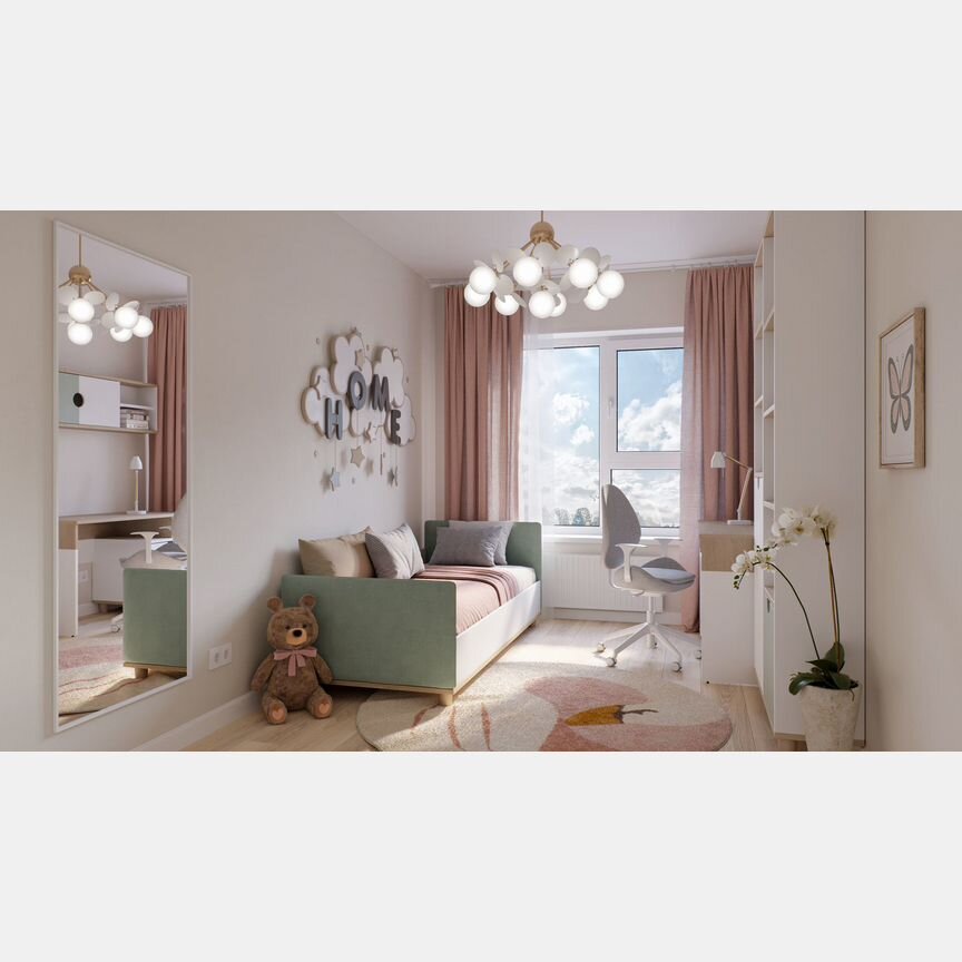 1-к. квартира, 33,2 м², 6/12 эт.