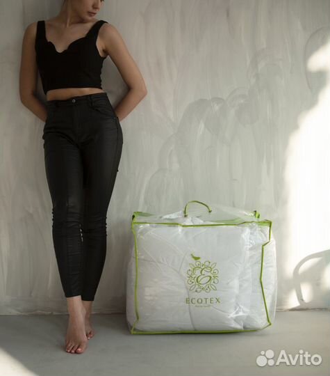 Двуспальное одеяло Ecotex Комфорт 200х220, Fiber