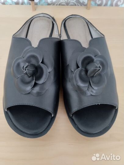 Сабо натуральная кожа 39