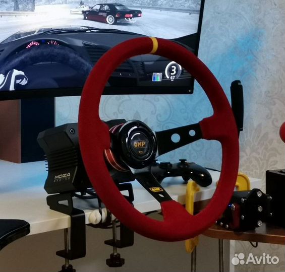 База moza R5 +крепление к столу