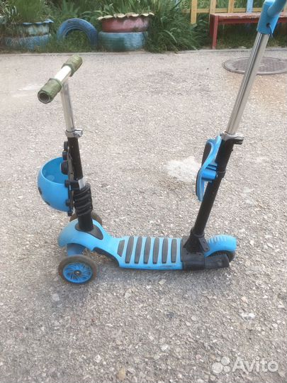 Самокат детский трехколесный