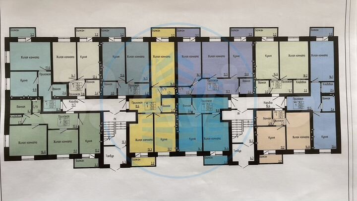 1-к. квартира, 36,9 м², 4/4 эт.