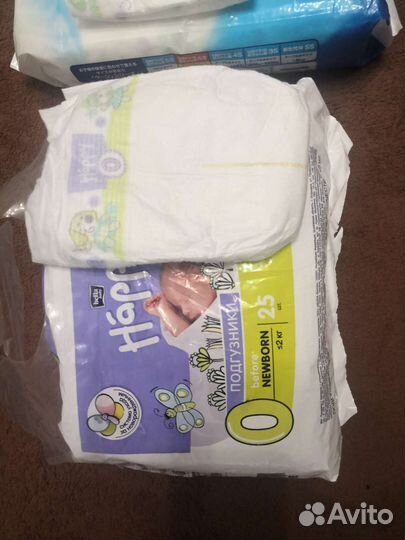 Подгузники happy baby nano