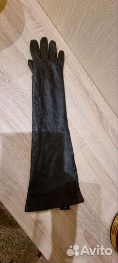 Перчатки кожаные